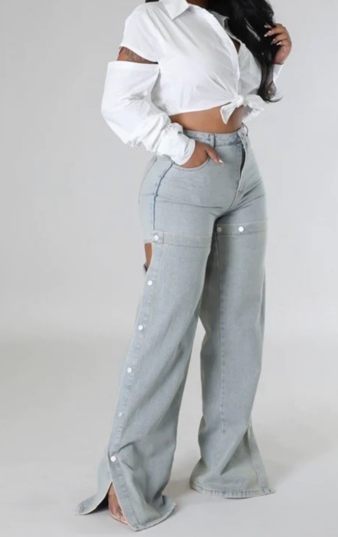 Stylish Detachable Jeans