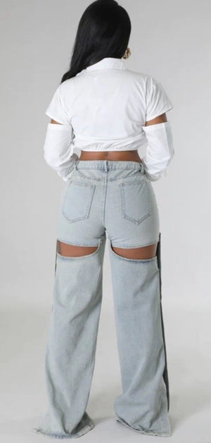 Stylish Detachable Jeans