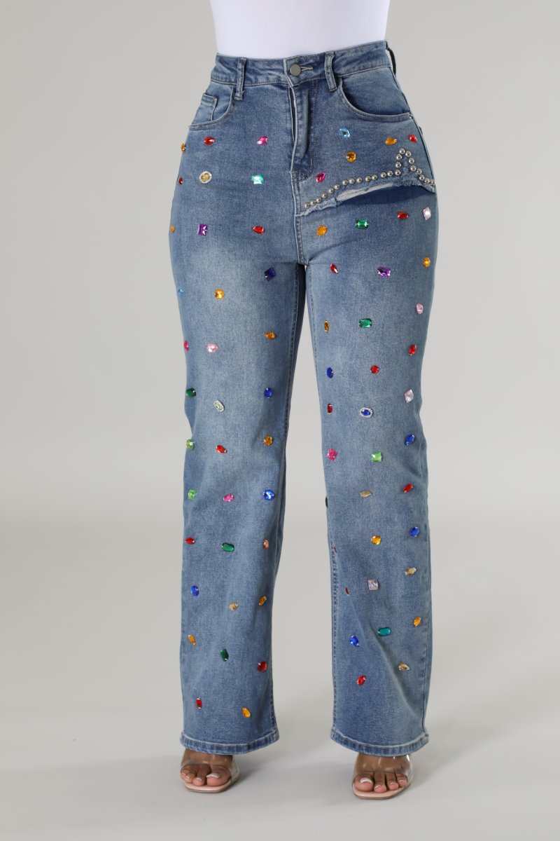 Colorful Gems Jeans