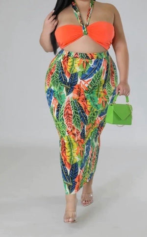 Multi Color Two Piece Set