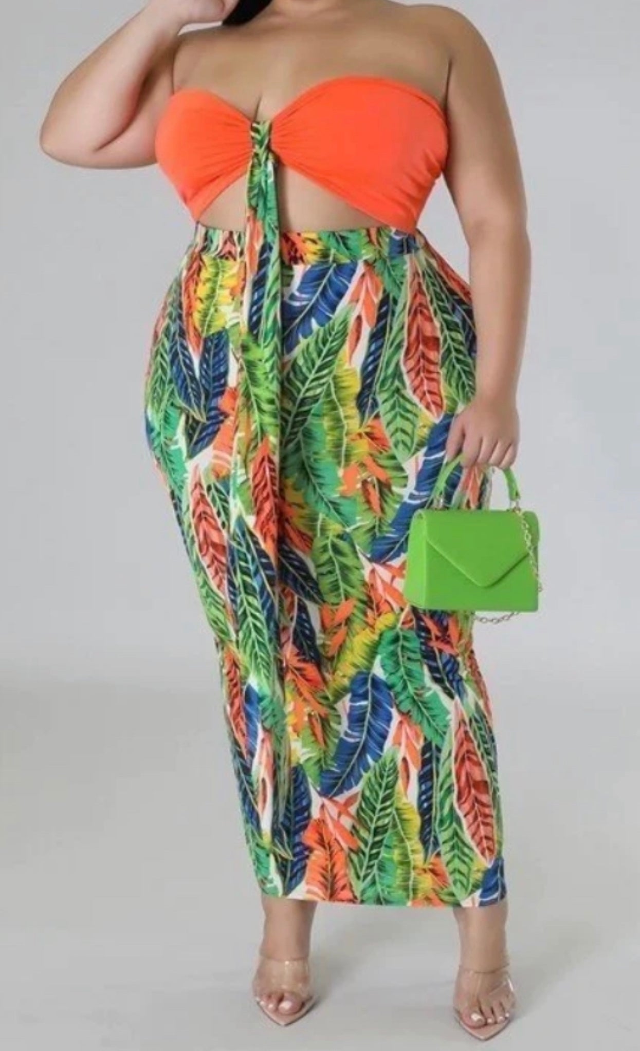 Multi Color Two Piece Set